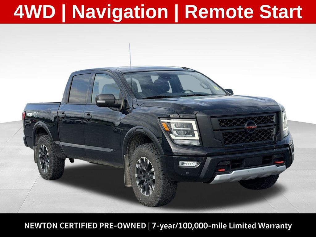 Used 2021 Nissan Titan PRO-4X w/ Pro-4x Convenience Package AWD/4WD image 1