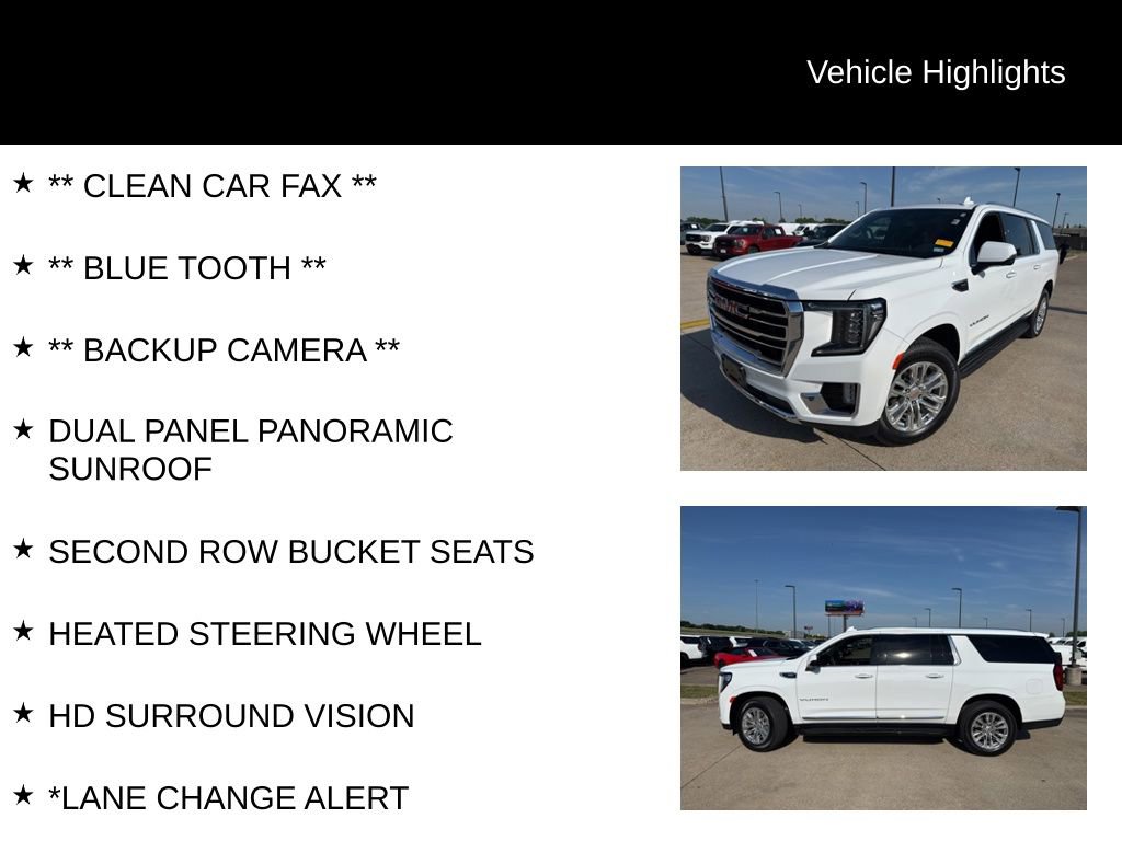 Used 2024 GMC Yukon XL SLT w/ SLT Luxury Package RWD image 4
