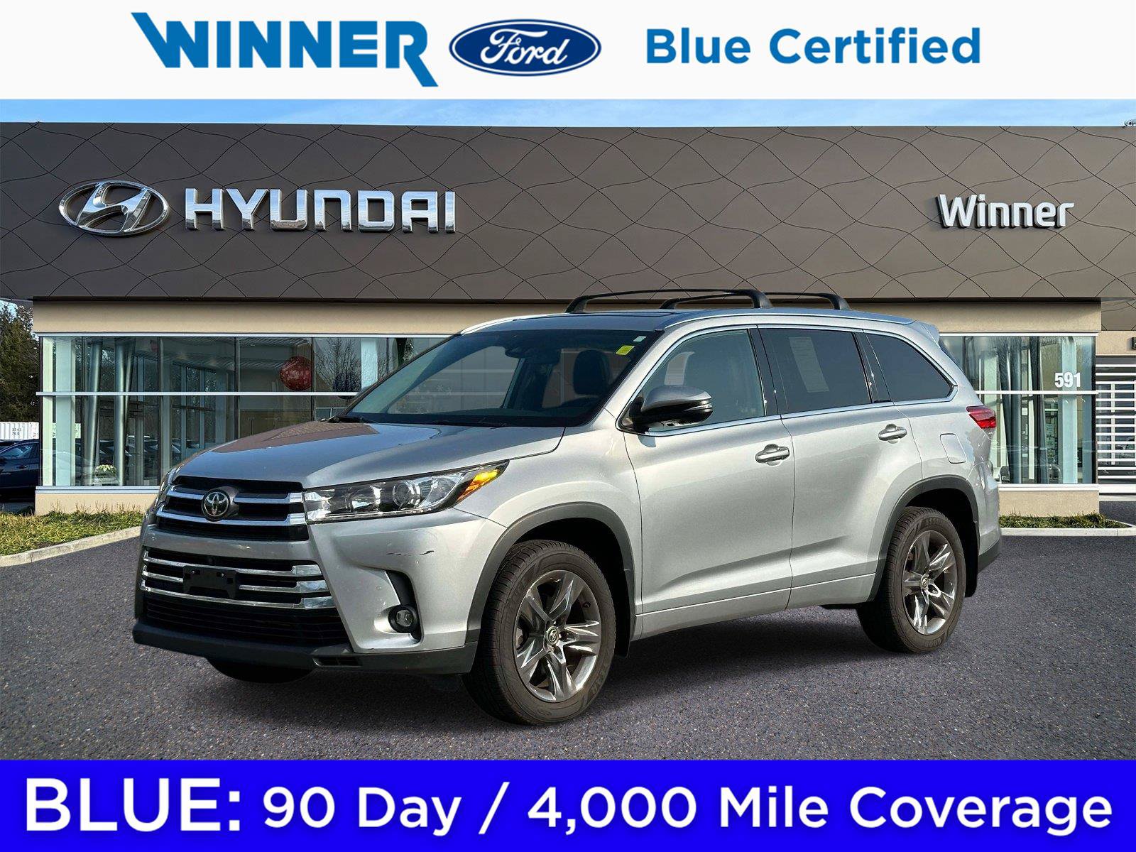 Used 2019 Toyota Highlander Limited Platinum AWD/4WD image 1