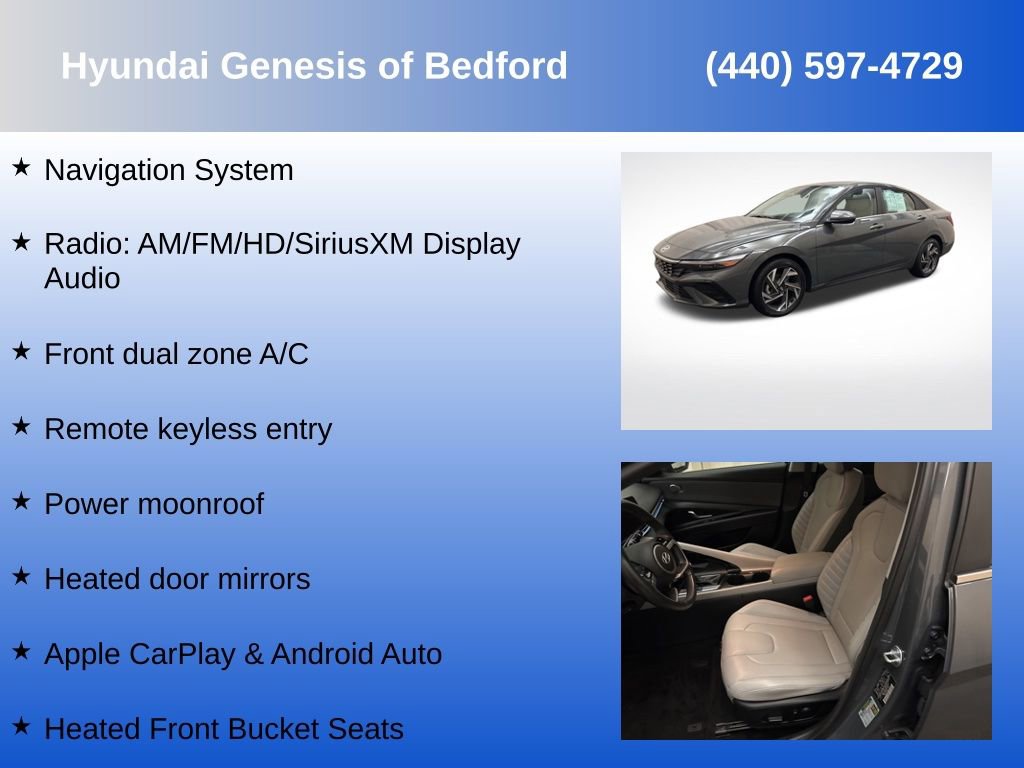Used 2025 Hyundai Elantra Limited image 7