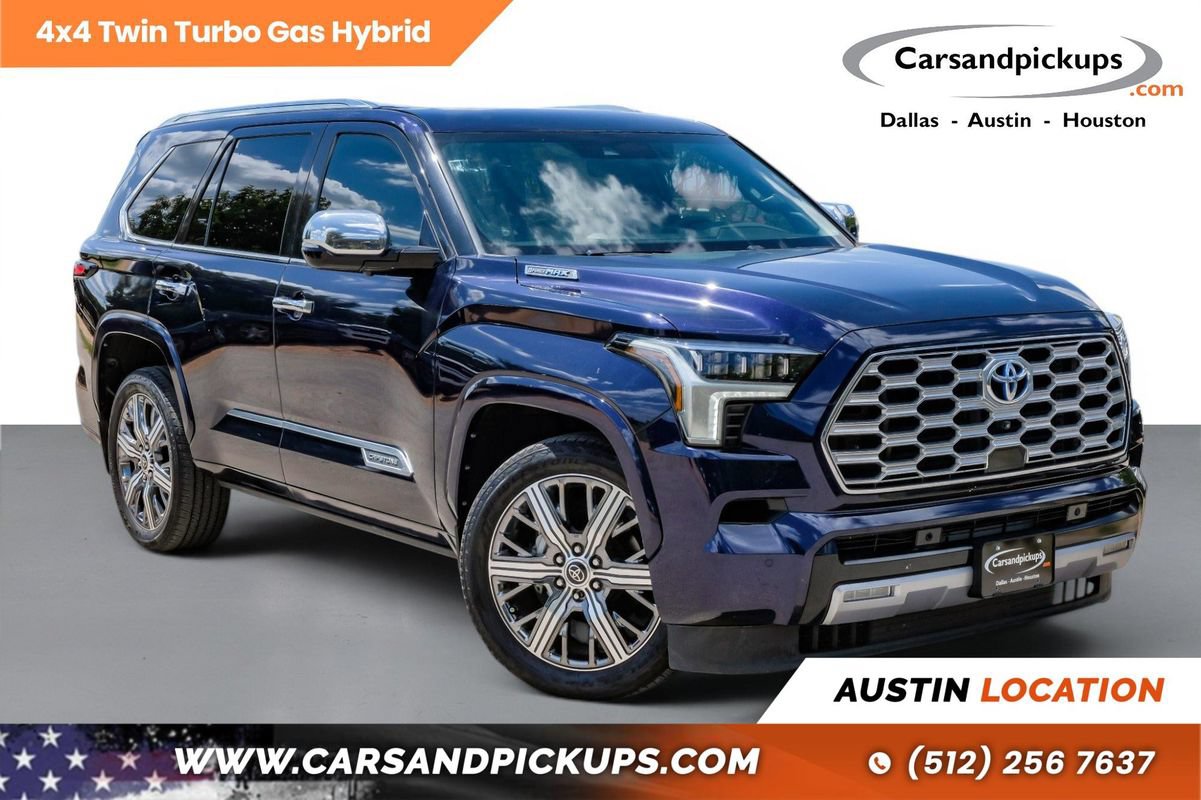 Used 2023 Toyota Sequoia Capstone AWD/4WD image 1