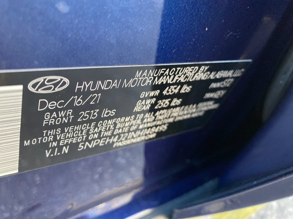 Used 2022 Hyundai Sonata Limited w/ Cargo Package FWD image 37