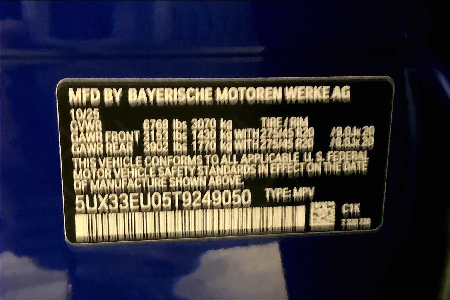 Certified 2026 BMW X5 M60i AWD/4WD image 36