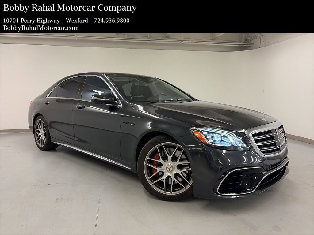 Certified 2019 Mercedes-Benz S 63 AMG S 4MATIC Sedan