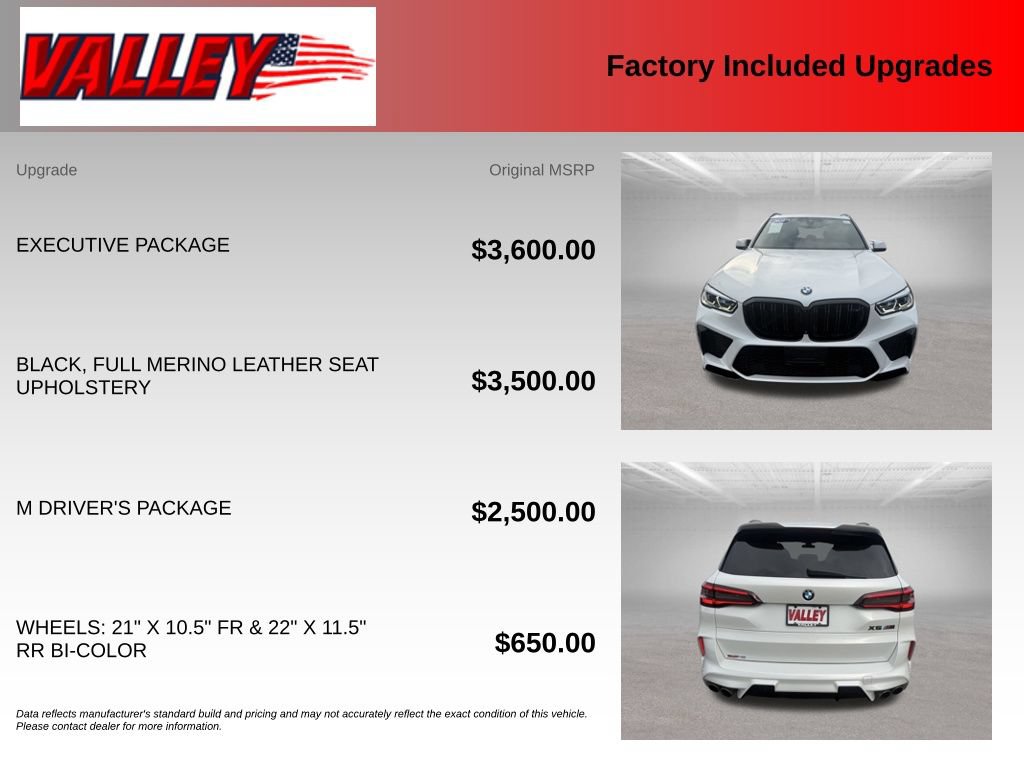 Used 2021 BMW X5 M w/ Executive Package AWD/4WD image 6