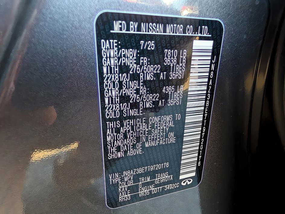 New 2026 INFINITI QX80 Luxe w/ Cargo Package image 25