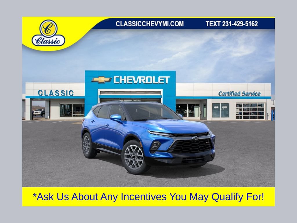 New 2026 Chevrolet Blazer RS w/ Driver Confidence II Package AWD/4WD image 1