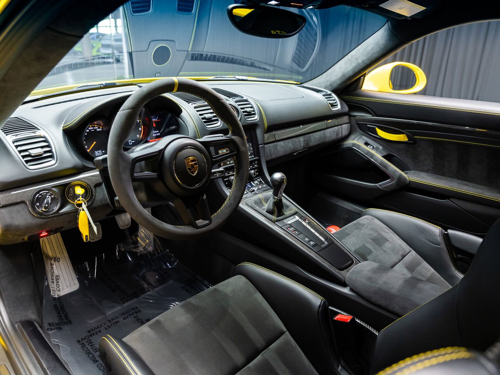 Used 2016 Porsche Cayman GT4 w/ Sport Chrono Package RWD image 49