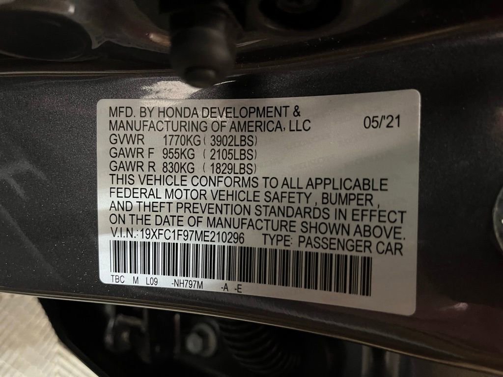 Used 2021 Honda Civic Touring image 24