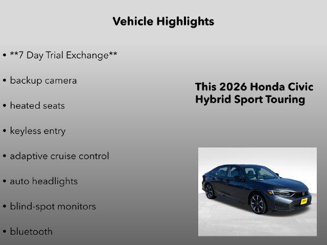 New 2026 Honda Civic Sport Touring image 5
