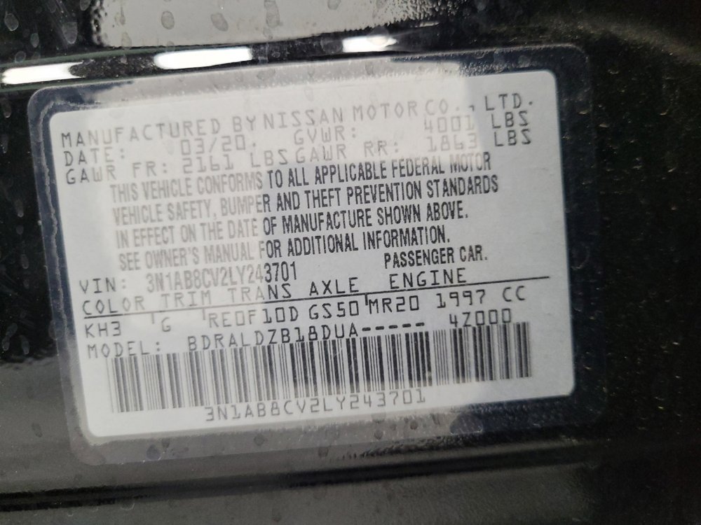 Used 2020 Nissan Sentra SV FWD image 33