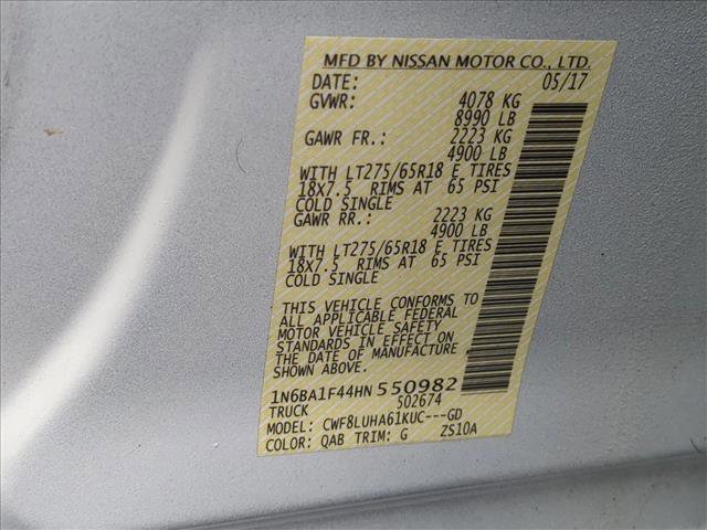 Used 2017 Nissan Titan PRO-4X w/ Pro-4x Convenience Package image 29