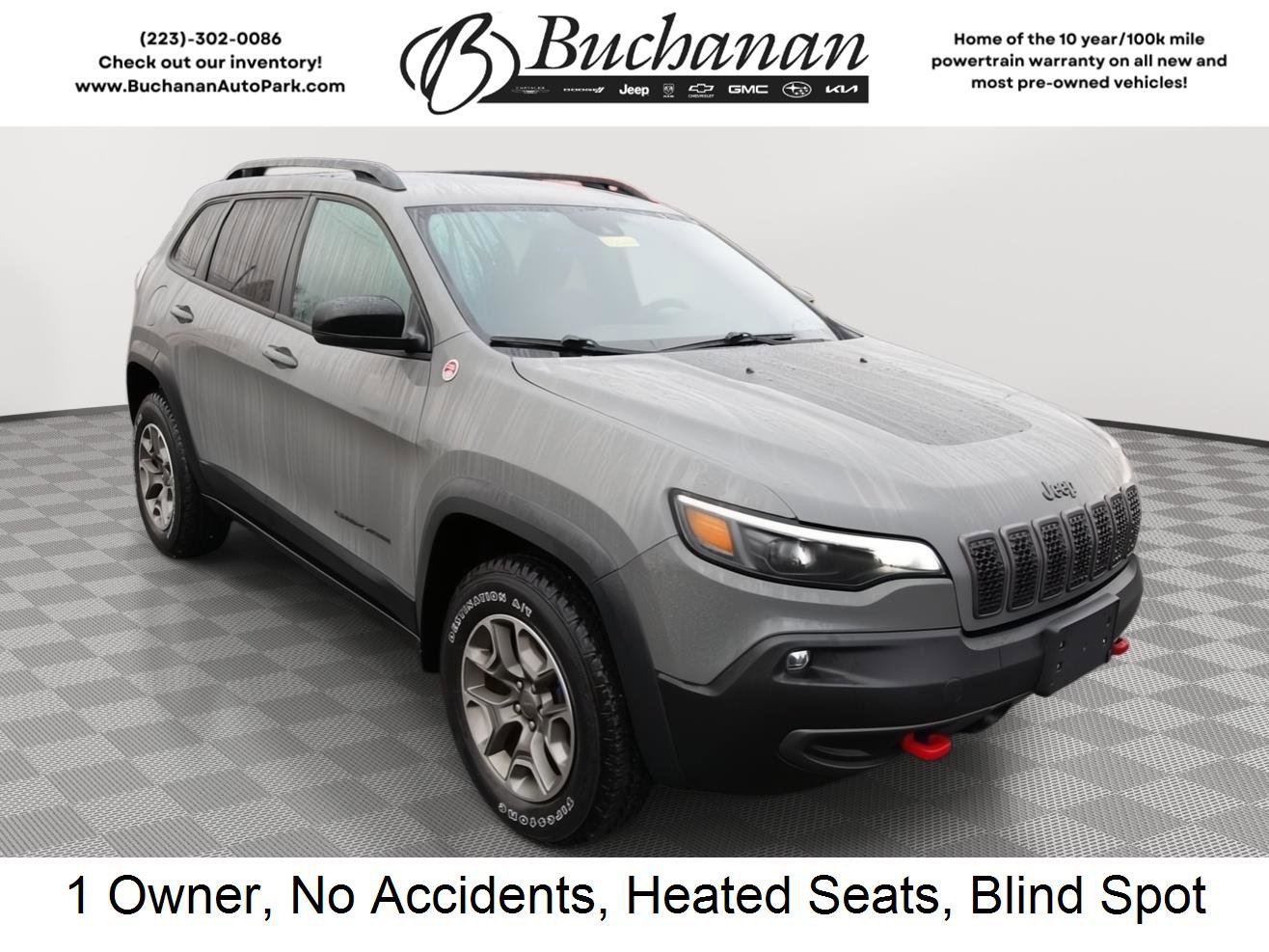 Used 2022 Jeep Cherokee Trailhawk w/ Premium Leather Package