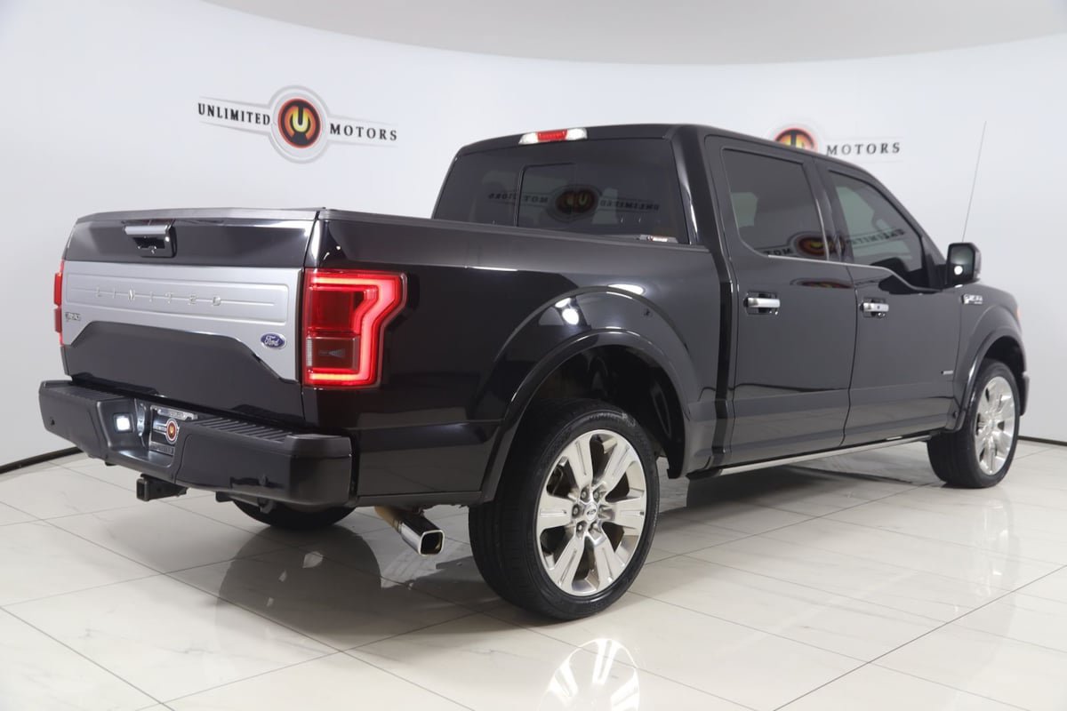 Used 2017 Ford F150 Limited w/ Trailer Tow Package AWD/4WD image 3