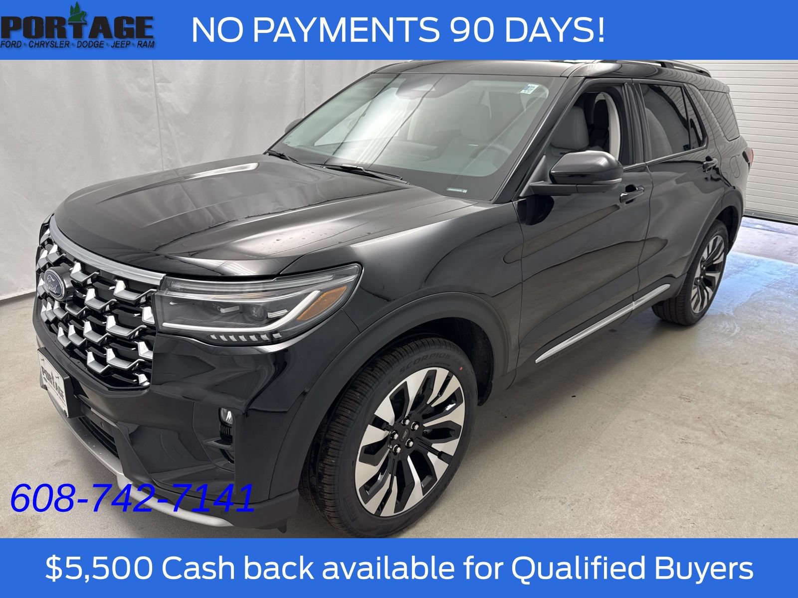 New 2026 Ford Explorer Platinum w/ LUX Leather Package AWD/4WD image 5