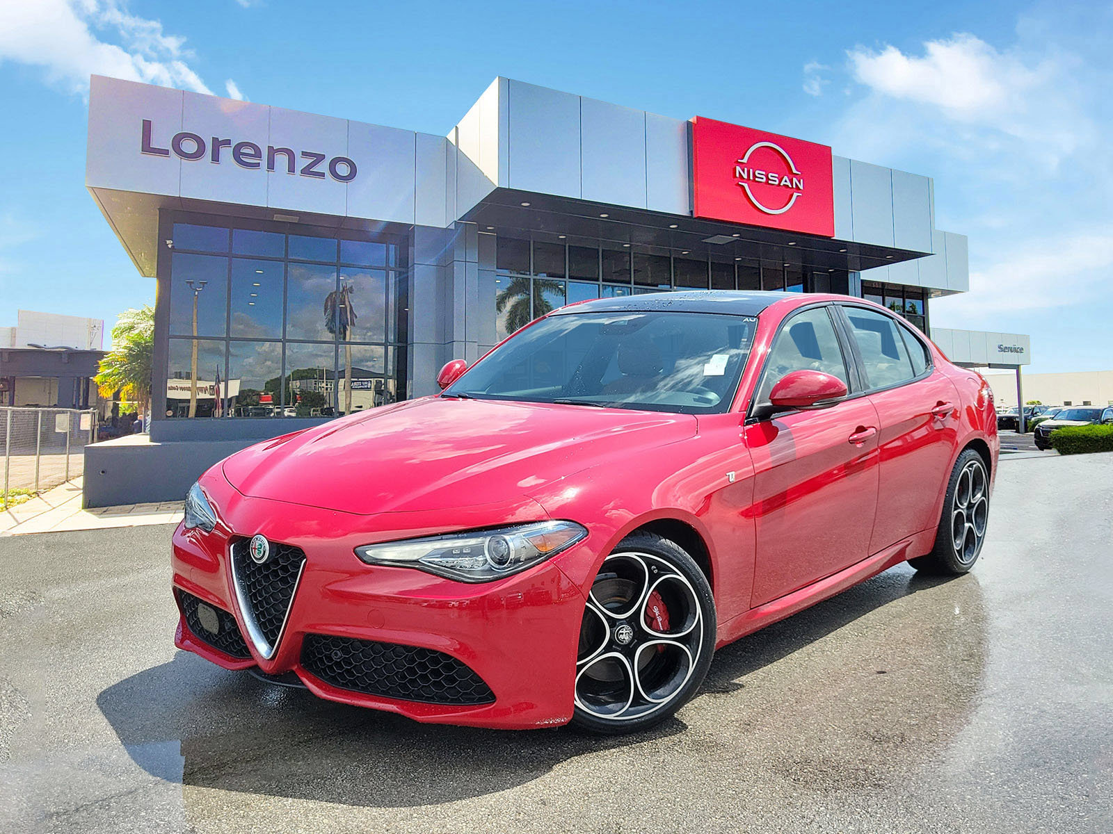 Used 2022 Alfa Romeo Giulia Ti w/ Active Assist Plus Package RWD video 2