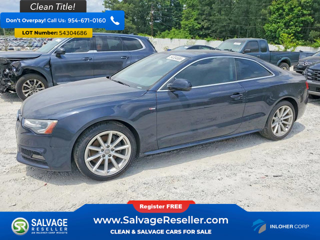 Used 2015 Audi A5 2.0T Premium Plus w/ Premium Plus Package AWD/4WD image 1