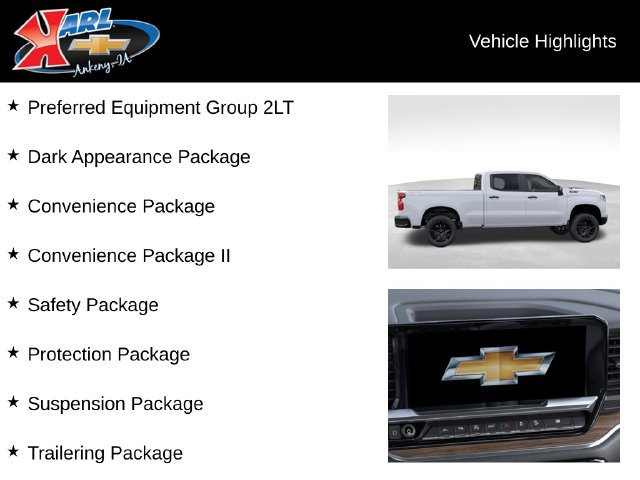 New 2026 Chevrolet Silverado 1500 LT Trail Boss w/ Safety Package AWD/4WD image 3