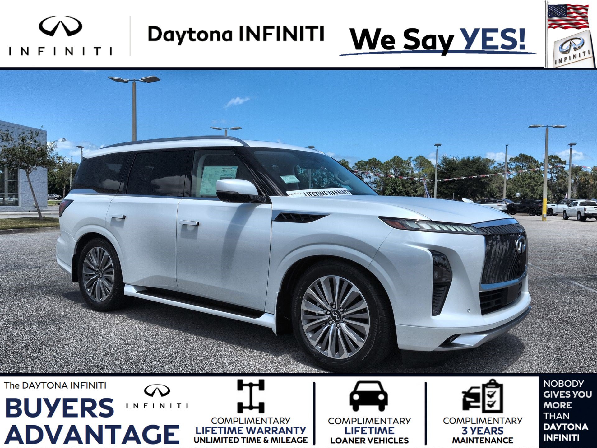 New 2026 INFINITI QX80 Luxe w/ Cargo Package RWD image 1