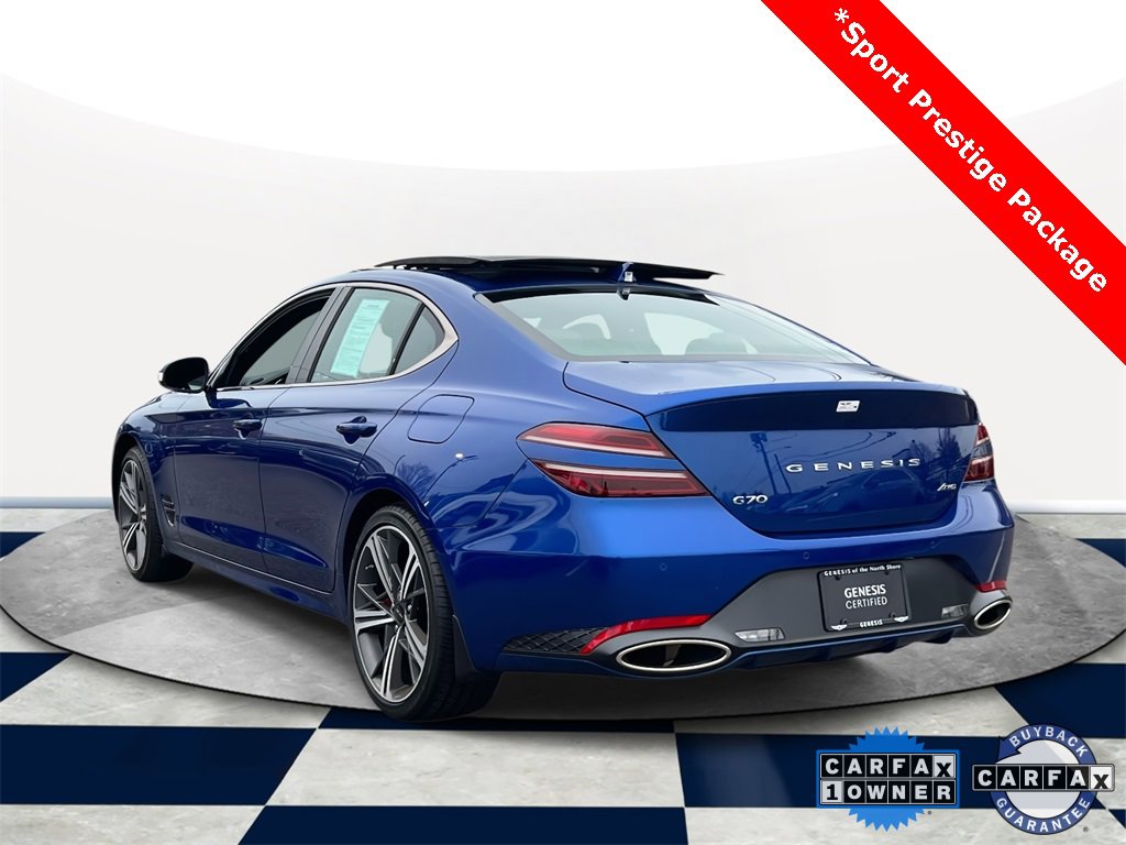 Certified 2025 Genesis G70 2.5T w/ Sport Prestige Package image 4