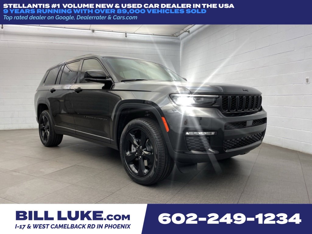 New 2025 Jeep Grand Cherokee L Limited w/ Black Appearance Package