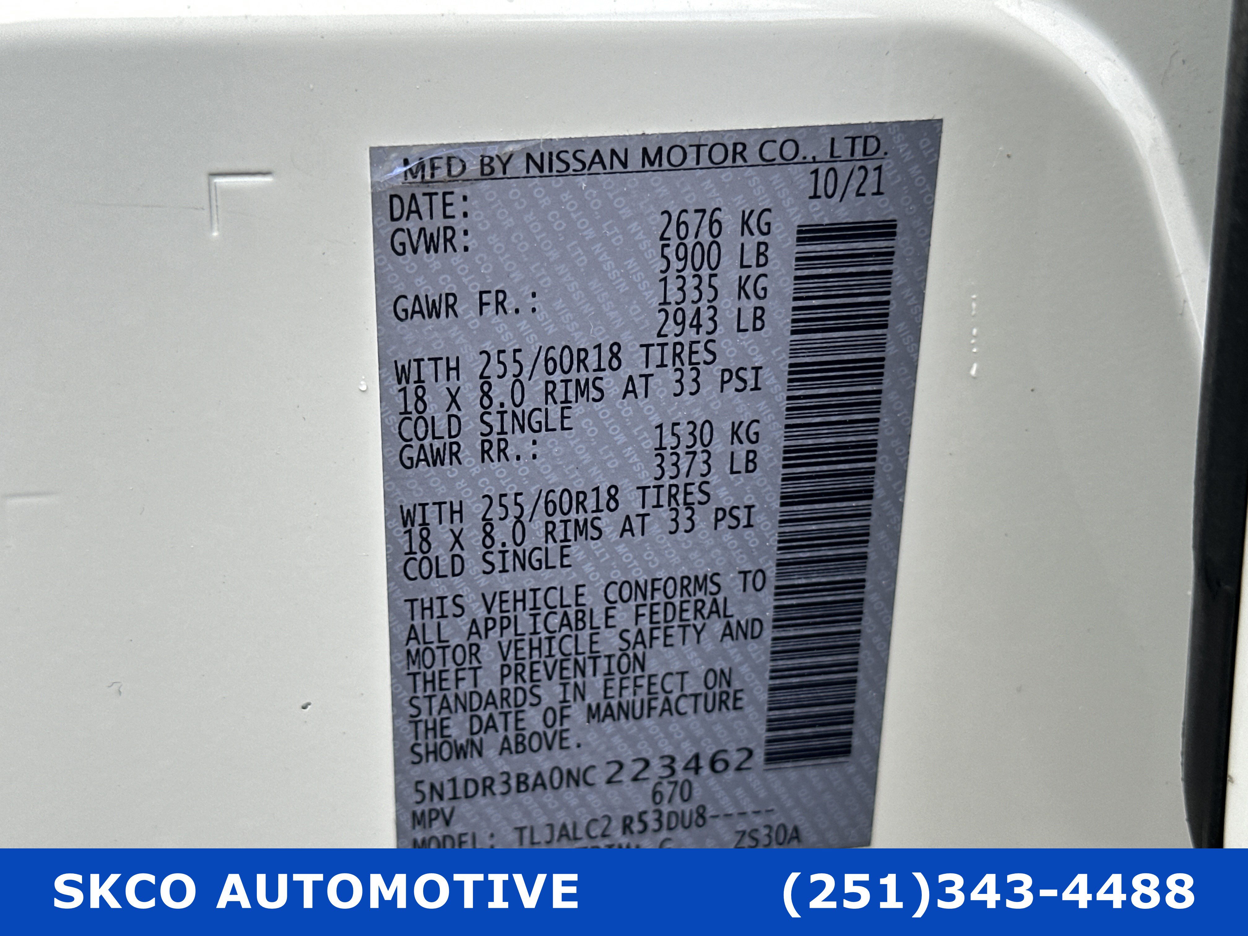Used 2022 Nissan Pathfinder SV FWD image 27