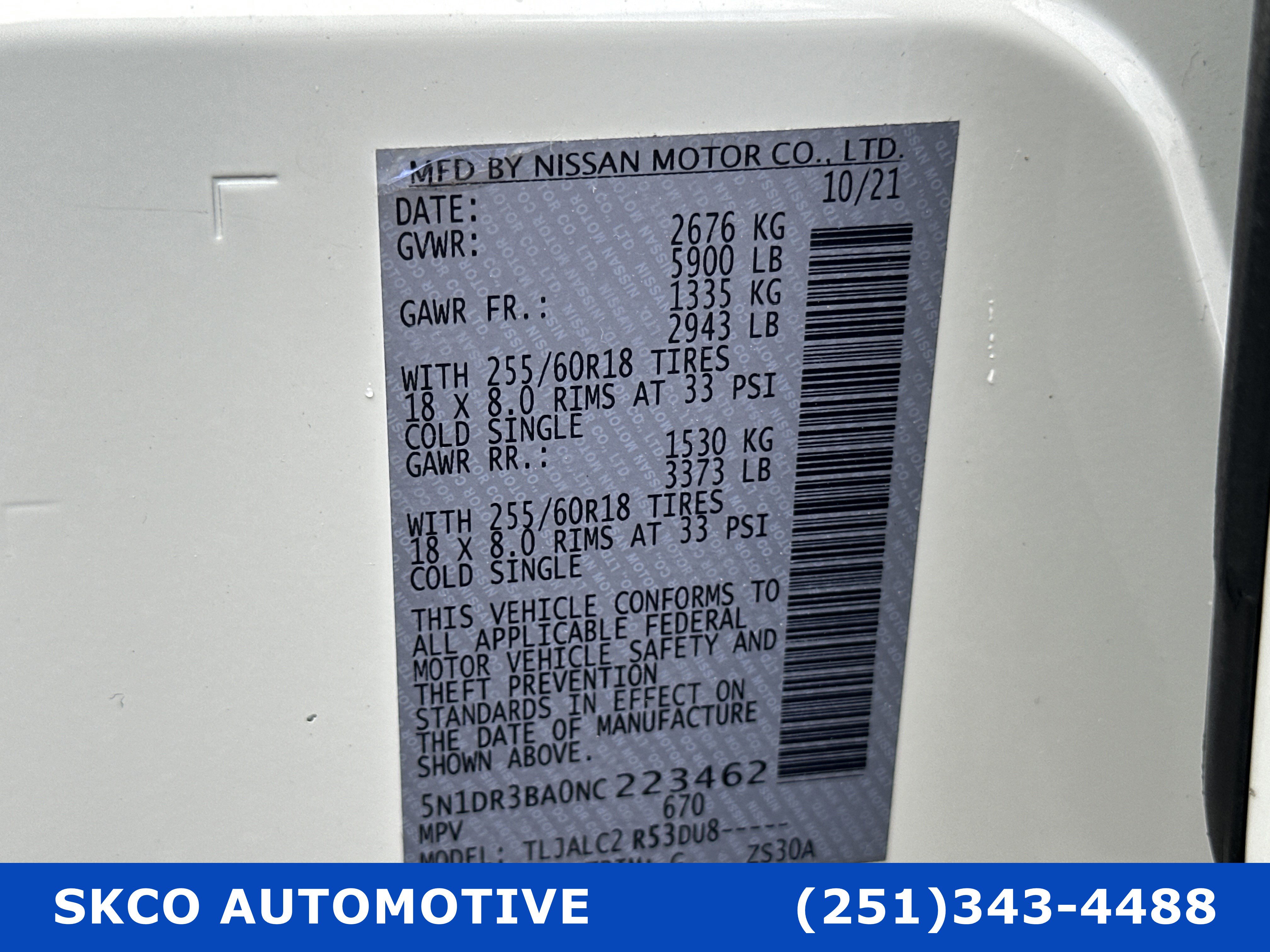 Used 2022 Nissan Pathfinder SV image 27