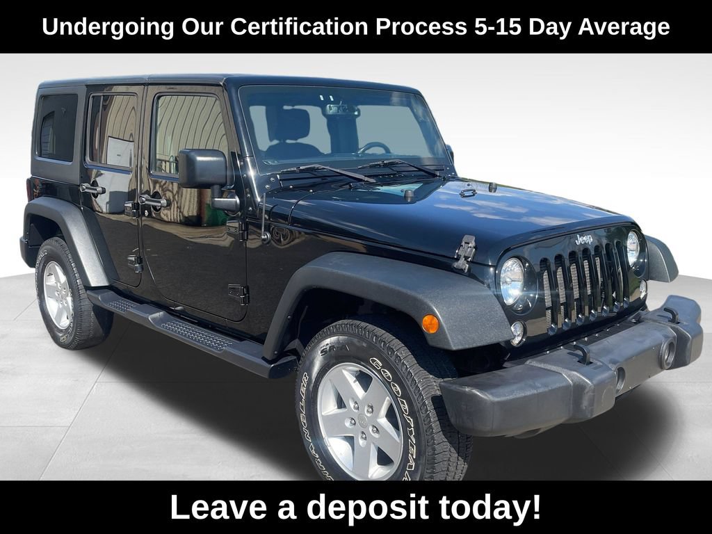 Used 2018 Jeep Wrangler Unlimited Sport S