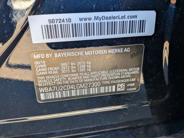 Used 2020 BMW 750i xDrive w/ M Sport Package image 25