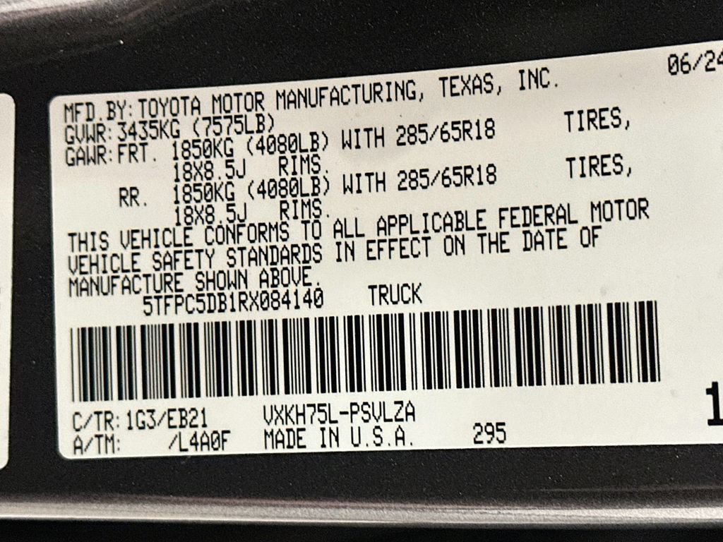 Used 2024 Toyota Tundra TRD Pro AWD/4WD image 35