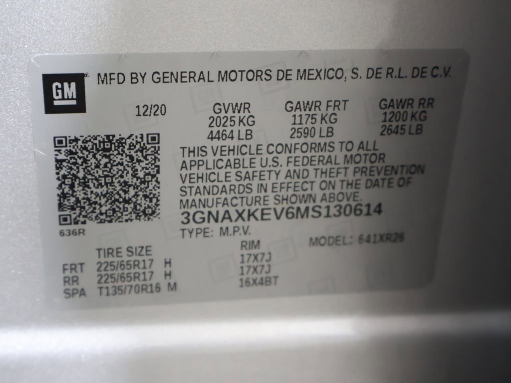 Used 2021 Chevrolet Equinox LT FWD image 52