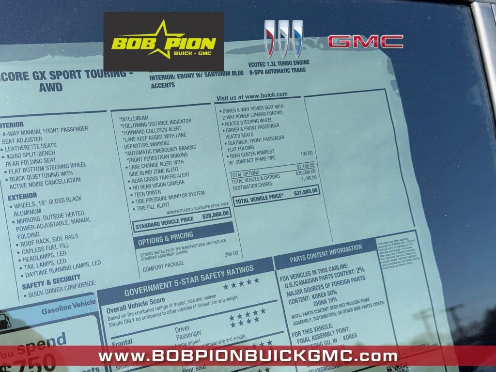 New 2026 Buick Encore GX Sport Touring w/ Comfort Package image 8