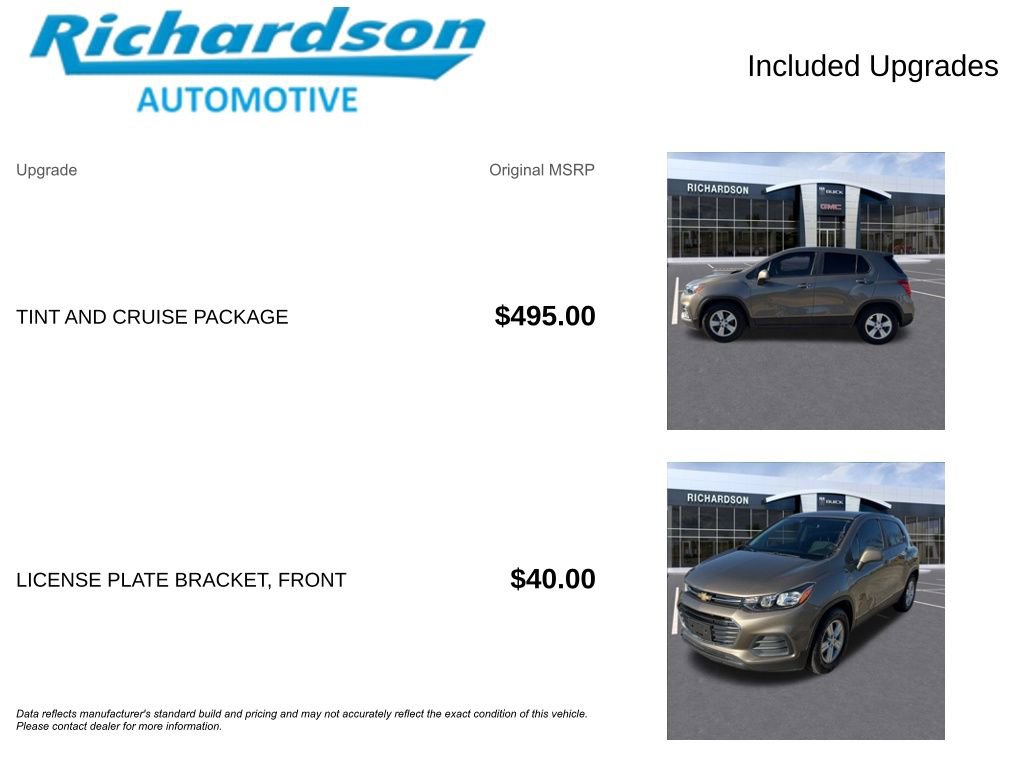 Used 2021 Chevrolet Trax LS w/ Tint and Cruise Package image 6