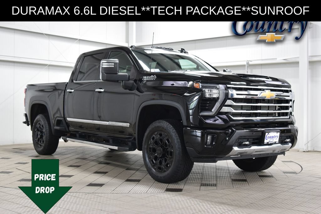 Used 2024 Chevrolet Silverado 3500 High Country w/ Technology Package AWD/4WD image 1