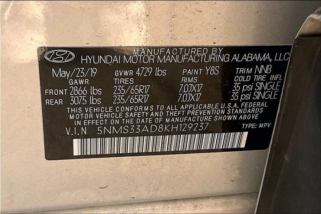 Used 2019 Hyundai Santa Fe SEL image 30