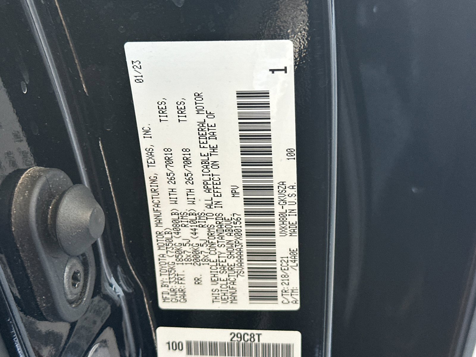 Used 2023 Toyota Sequoia SR5 image 28