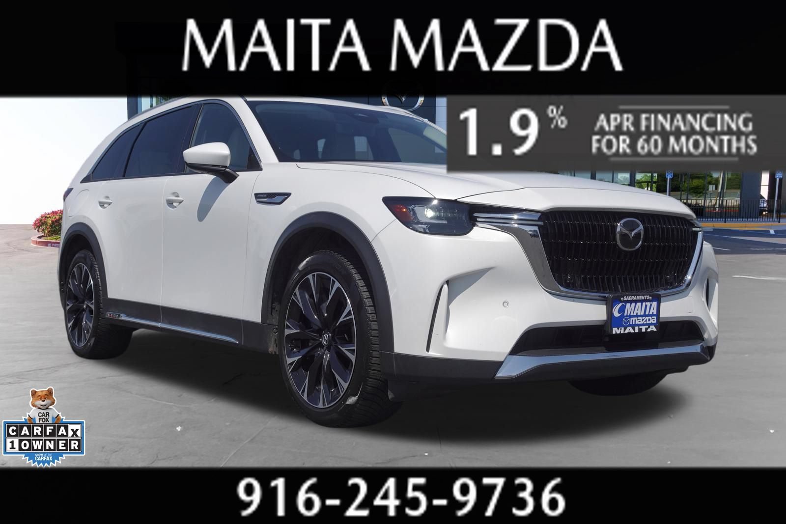 Certified 2024 MAZDA CX-90 Plug-In Hybrid w/ Premium Pkg AWD/4WD 360° Tour