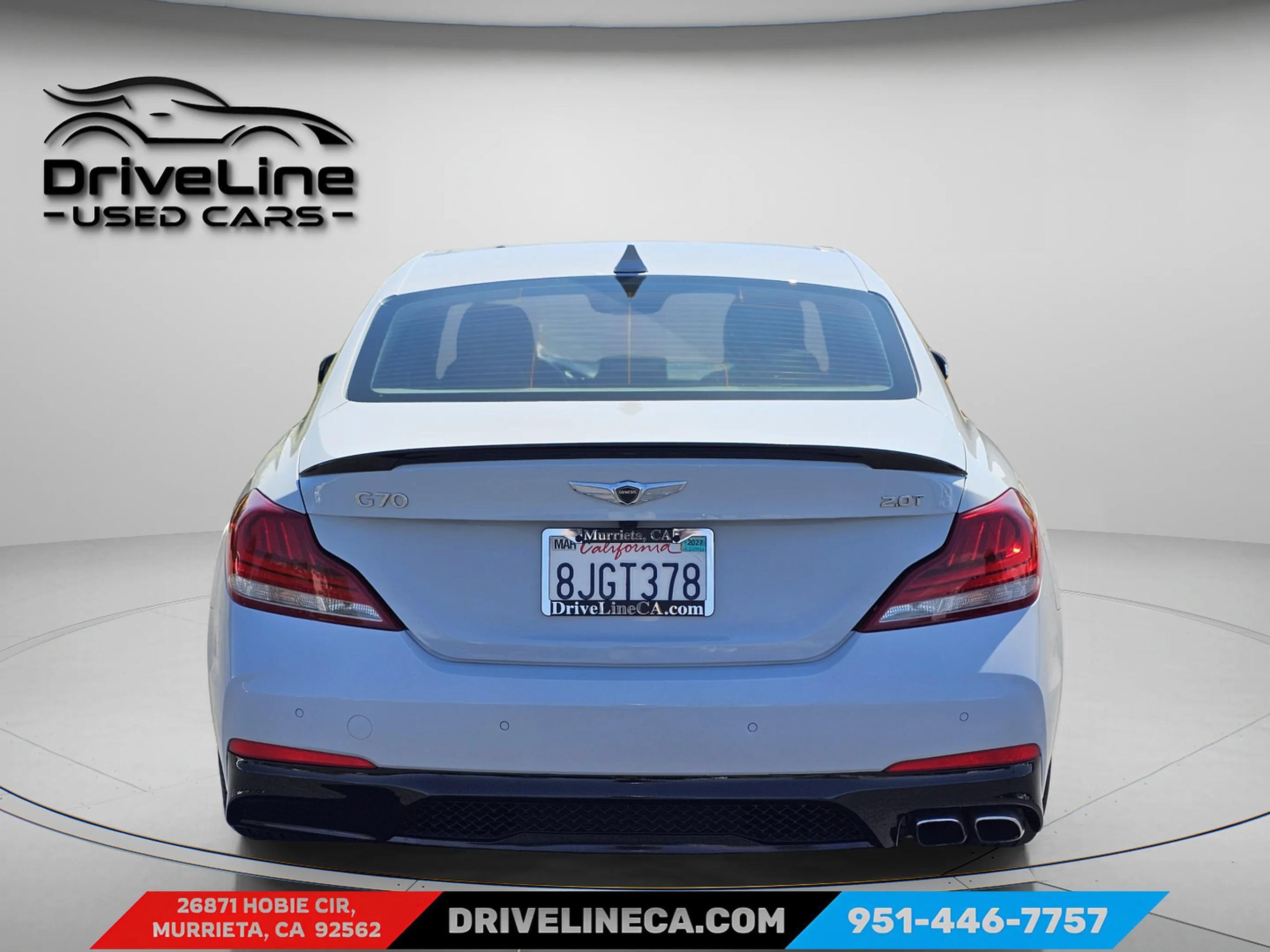 Used 2019 Genesis G70 2.0T Advanced w/ Elite Package RWD image 3