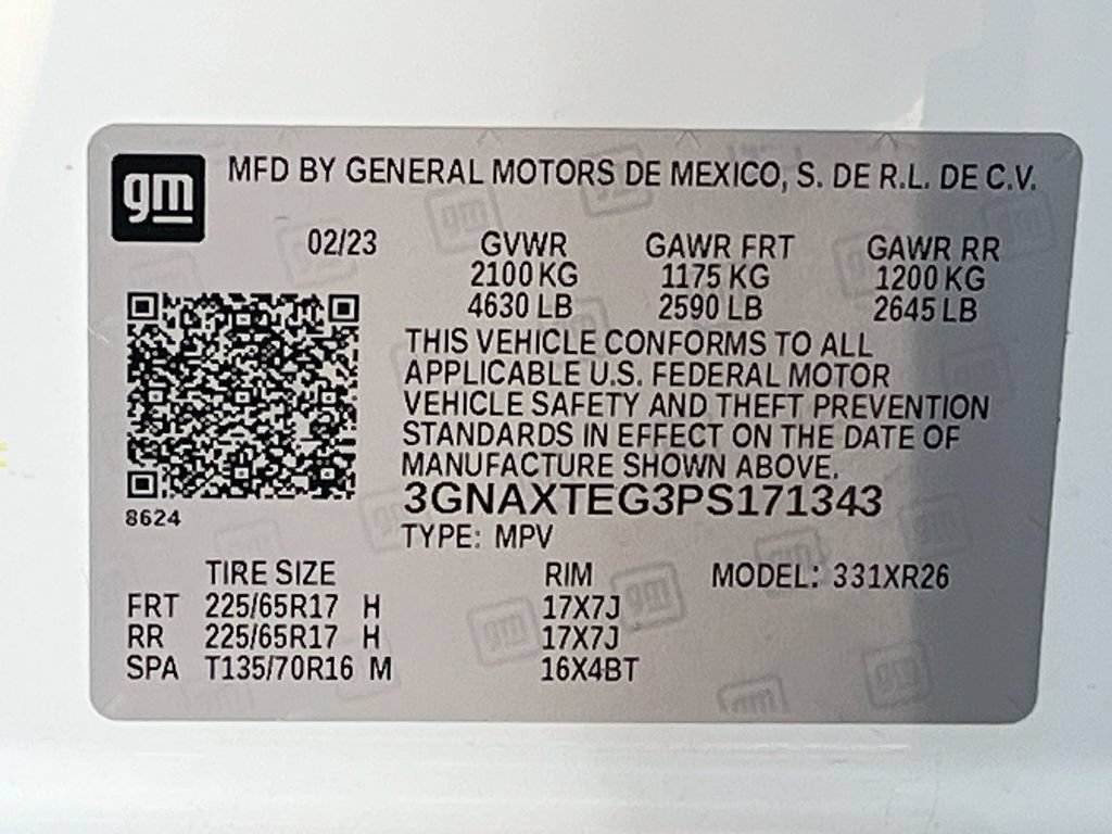 Used 2023 Chevrolet Equinox LT w/ Driver Convenience Package AWD/4WD image 31