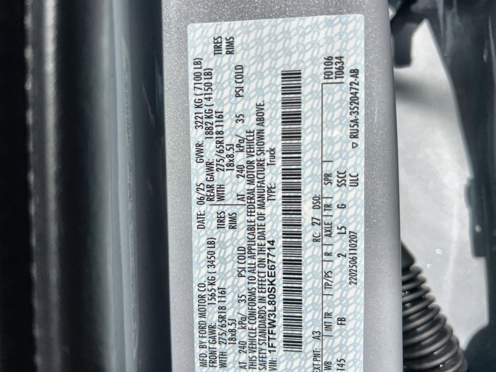 Certified 2025 Ford F150 XLT w/ Equipment Group 302A MID image 28