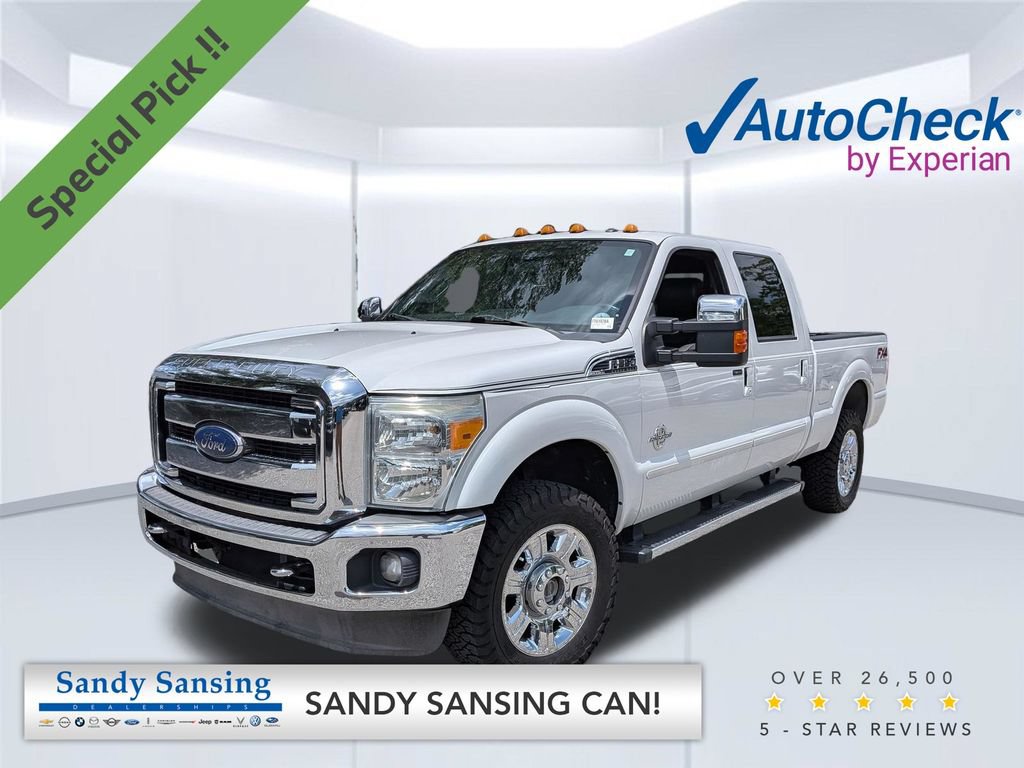 Used 2014 Ford F350 Lariat w/ Lariat Ultimate Package AWD/4WD image 1
