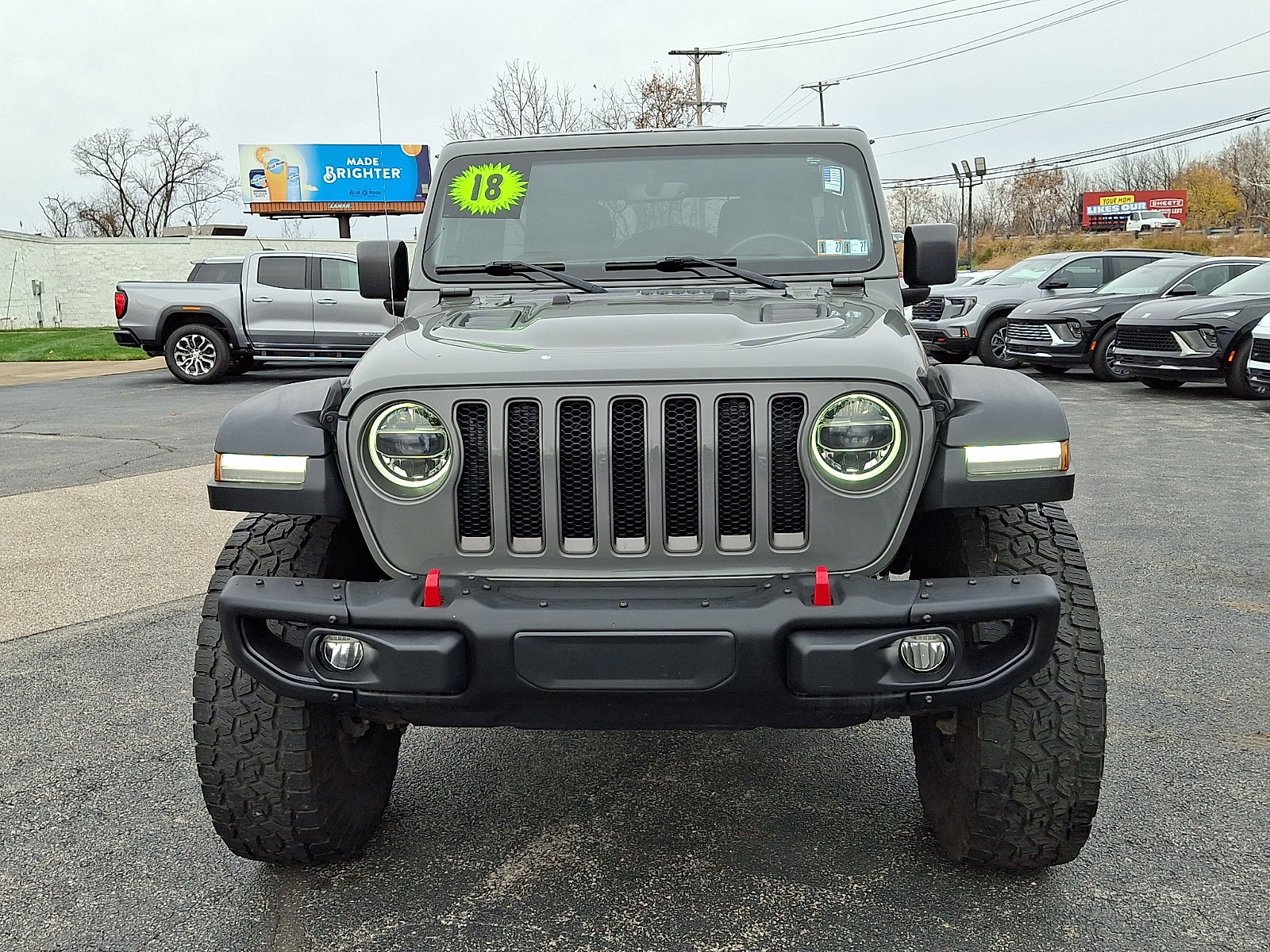 Used 2018 Jeep Wrangler Unlimited Rubicon w/ Uconnect 4C Nav & Sound Group image 2