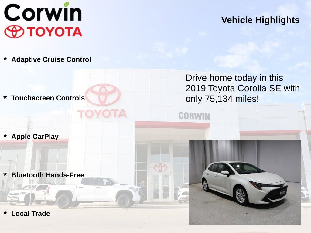 Used 2019 Toyota Corolla SE FWD image 6