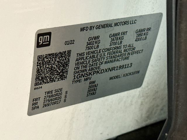 Used 2022 Chevrolet Tahoe Z71 w/ Luxury Package AWD/4WD image 36