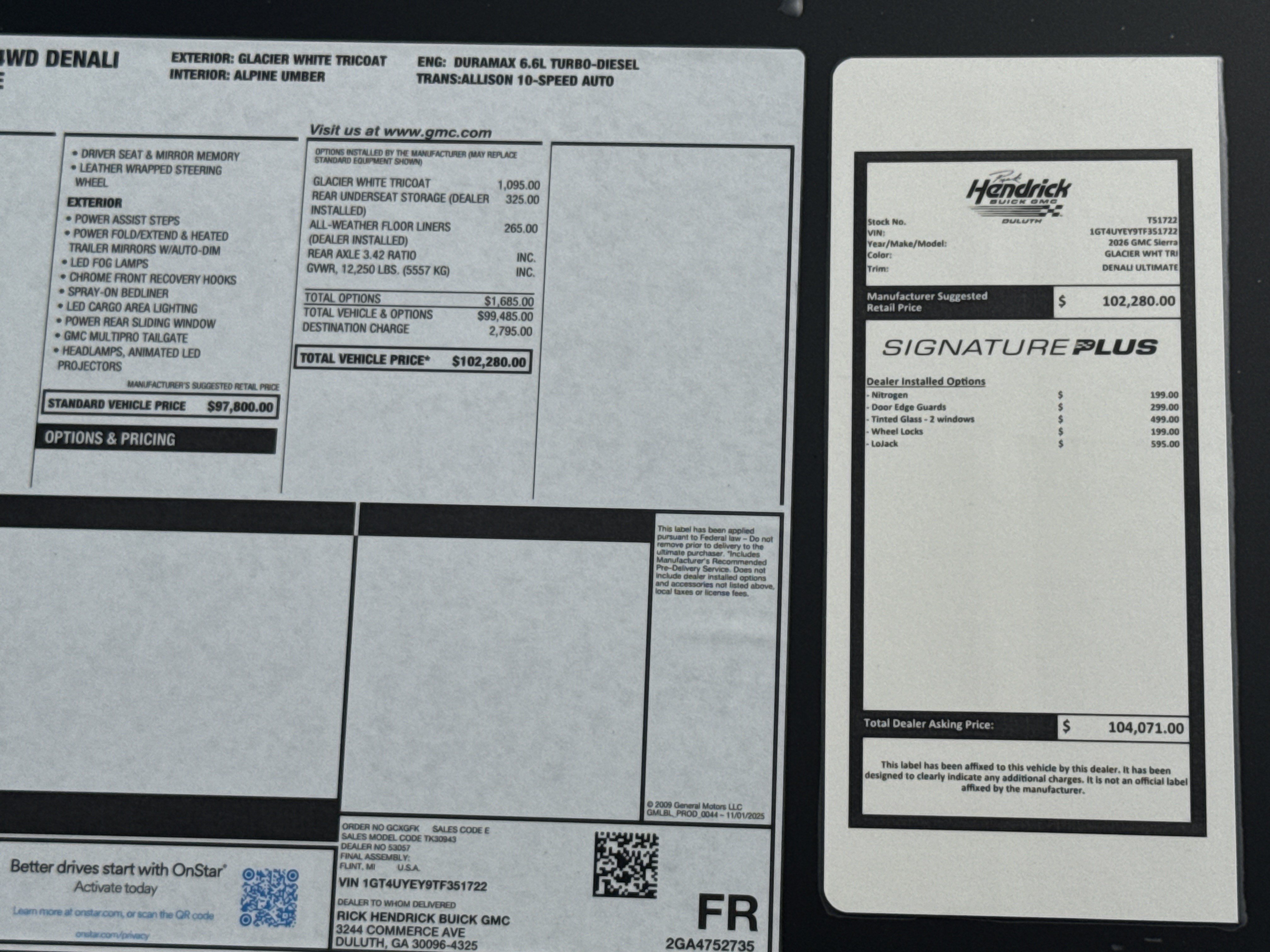 New 2026 GMC Sierra 3500 Denali Ultimate AWD/4WD image 41