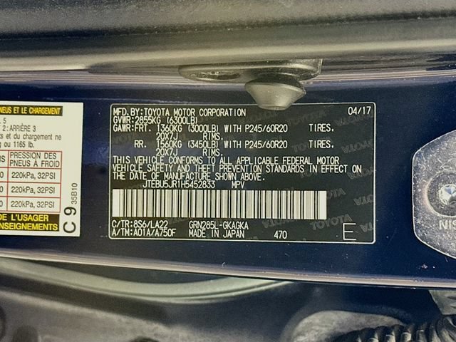Used 2017 Toyota 4Runner Limited AWD/4WD image 38