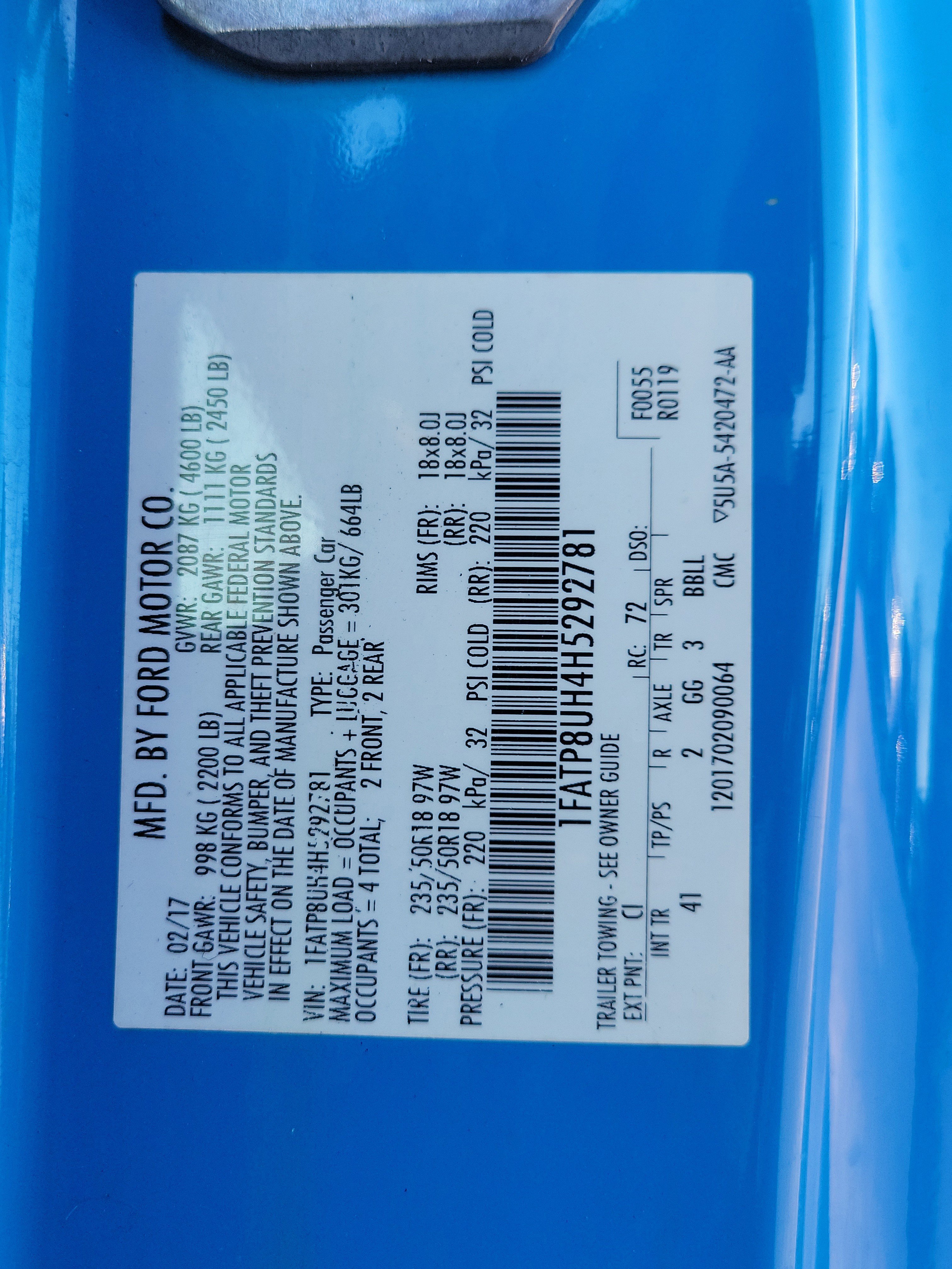 Used 2017 Ford Mustang Premium image 33