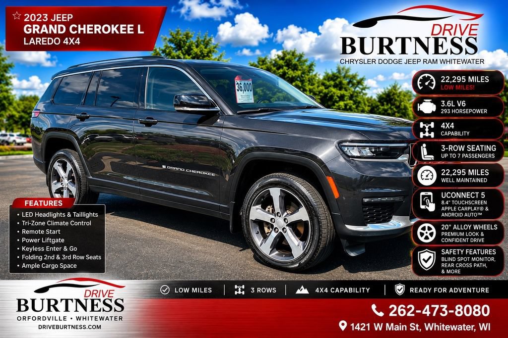 Used 2023 Jeep Grand Cherokee L Limited w/ Trailer Tow Group (B)