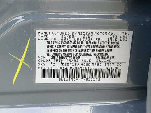 New 2026 Nissan Sentra SR w/ Floor Mat Package FWD image 24