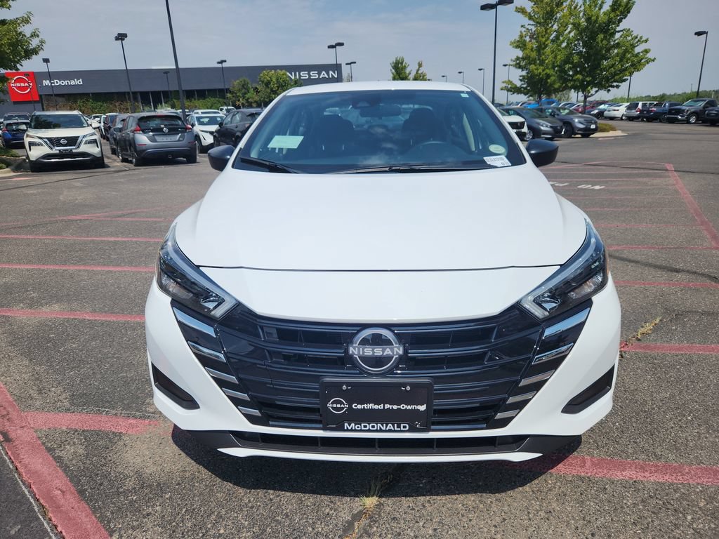 Certified 2025 Nissan Versa S w/ Trunk Package FWD image 8